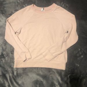 LIGHT PINK CREW NECK